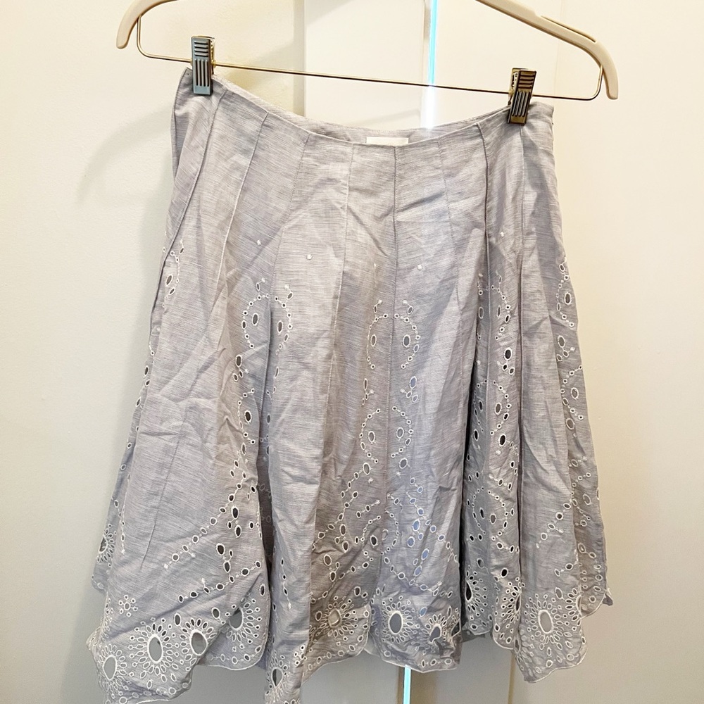 Nina Ricci Eyelet‎ Skirt